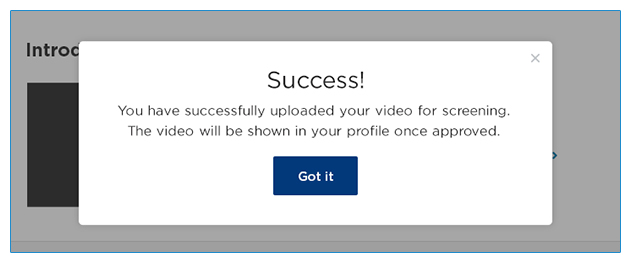 Success!