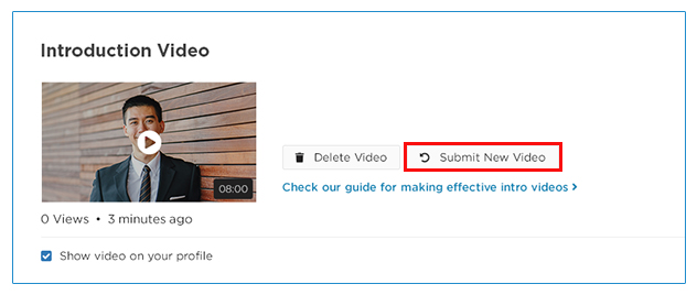 If your video was Declined: